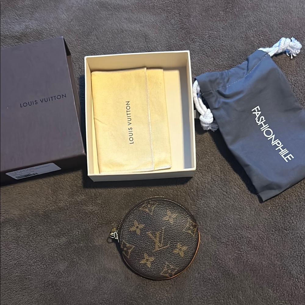 Louis Vuitton Monogram Brown Coin Purse